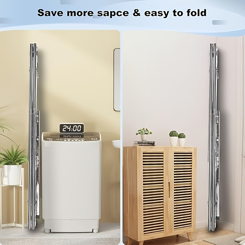 foldable clothes drying rack suitable indoor outdoor use
