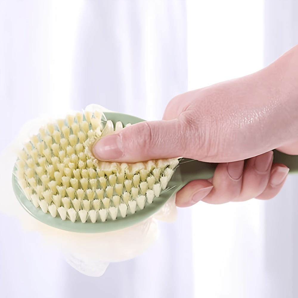 3pcs set household multi functional long handle bath brush