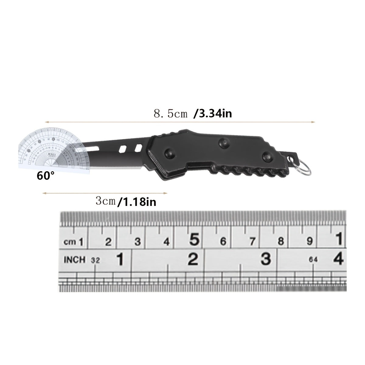 inch     knife 1 2pcs mini