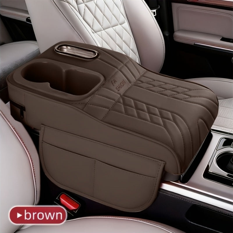 a car center armrest pad designed   height featuring a