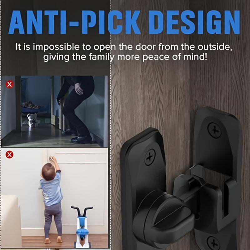 1pc heavy duty security anti theft door lock handle
