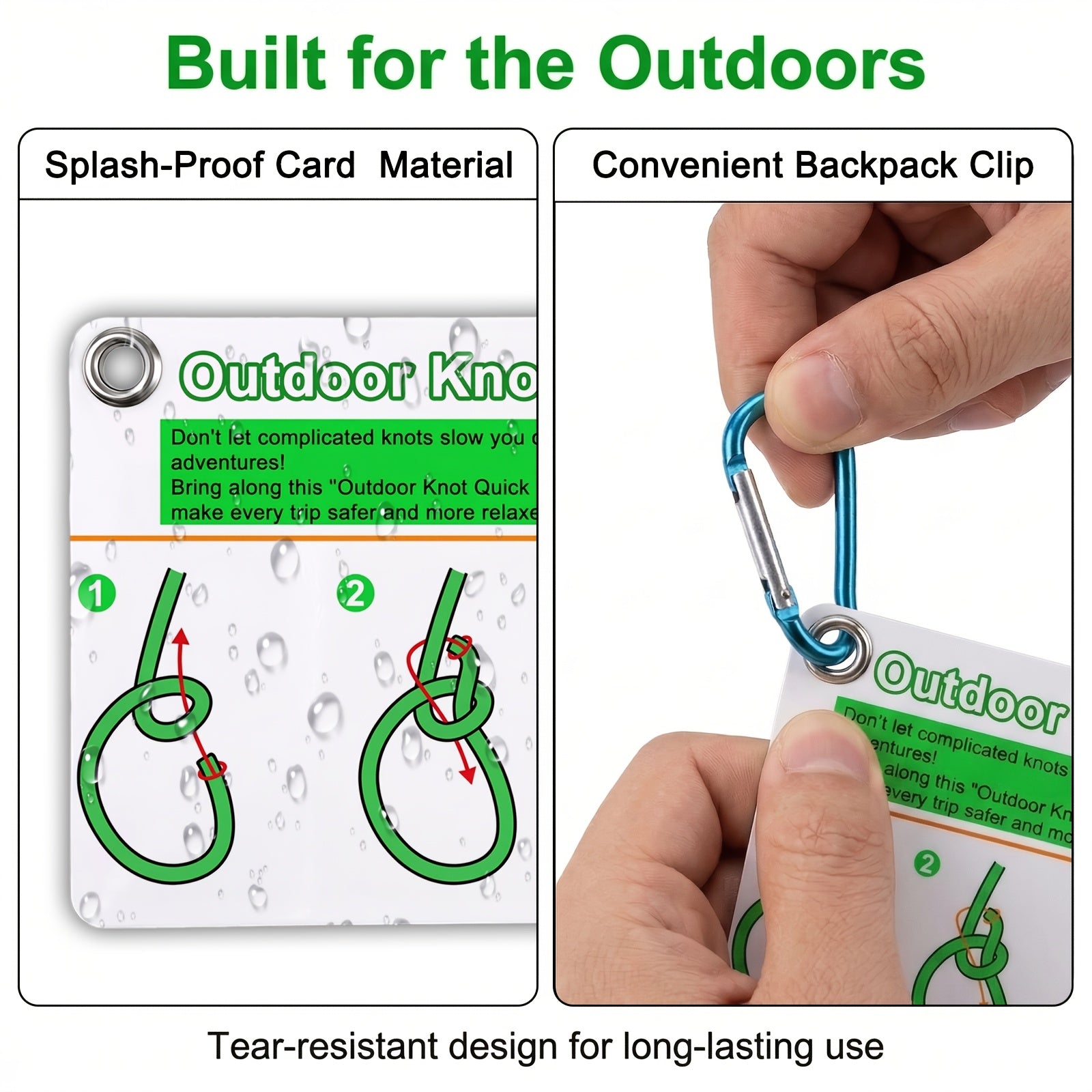 outdoor knots reference guide   27 essential knots