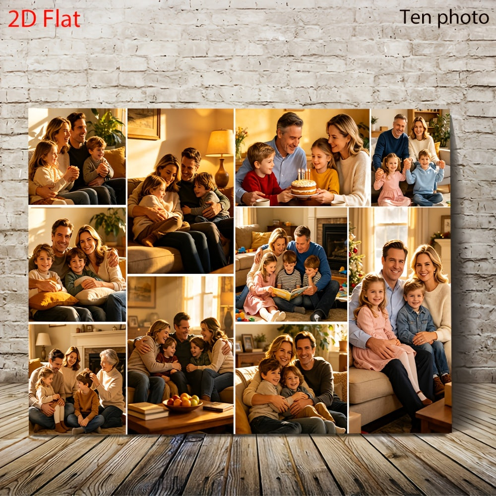 2d flat 2d flat 2d flat 1pc customizable canvas art pine