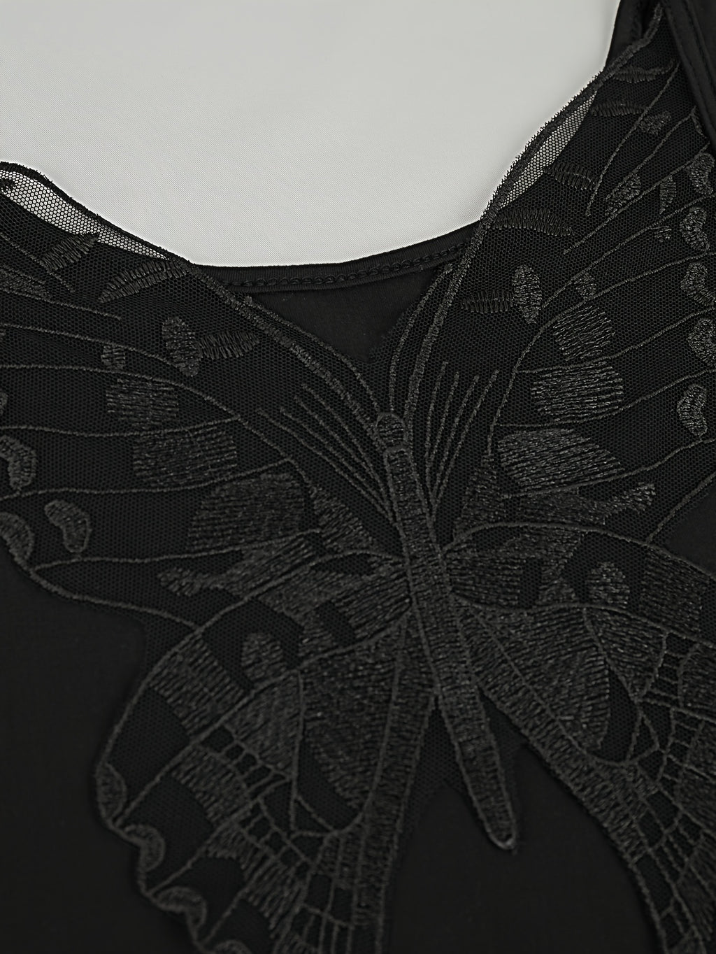 womens y2k solid back   lace hollow short sleeve