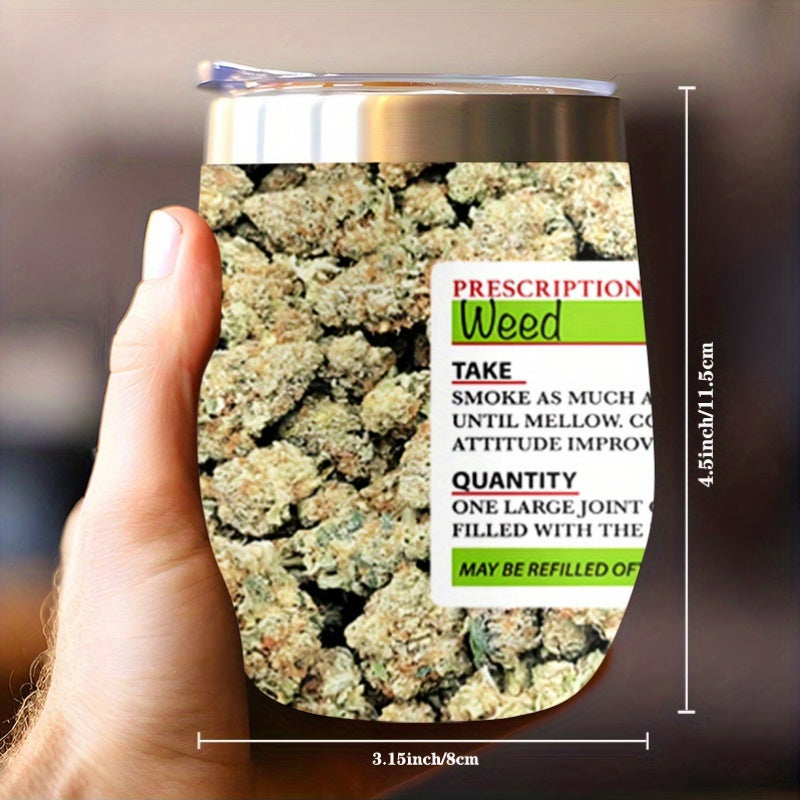 1 12oz themed prescription label   double wall vacuum