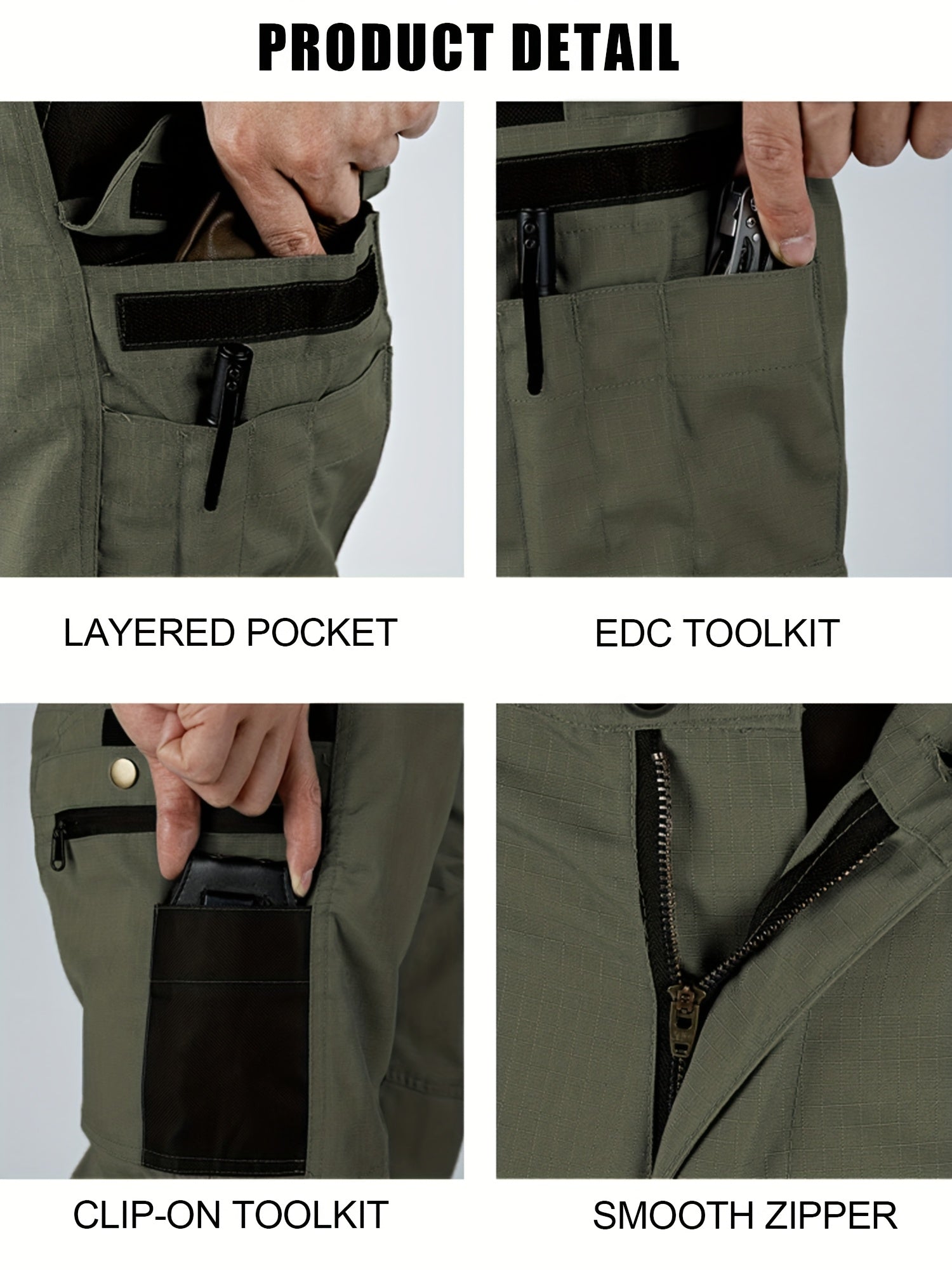 2 pc mens casual cargo pants lightweight   cargo