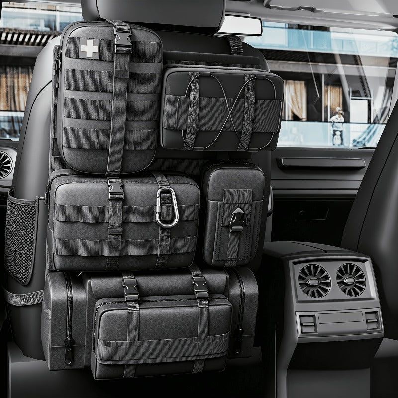 6pcs car seat backrest storage bag   car panel