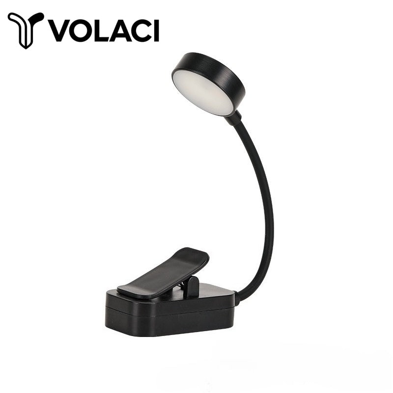 volaci portable led reading light clip book light adjustable