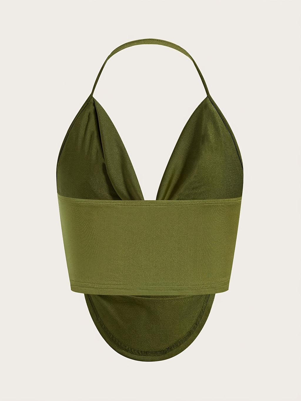 womens stylish halter backless tank top | temu Temu