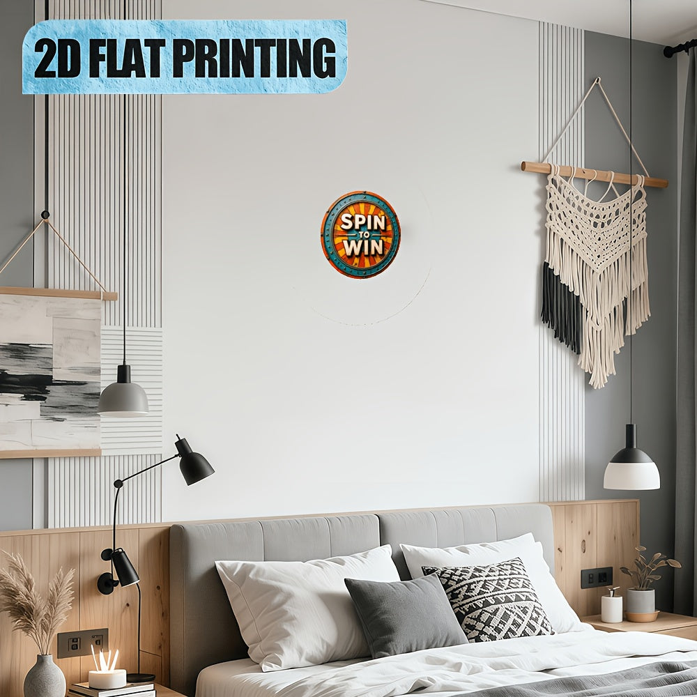 2d flat vintage holiday decoration spin win