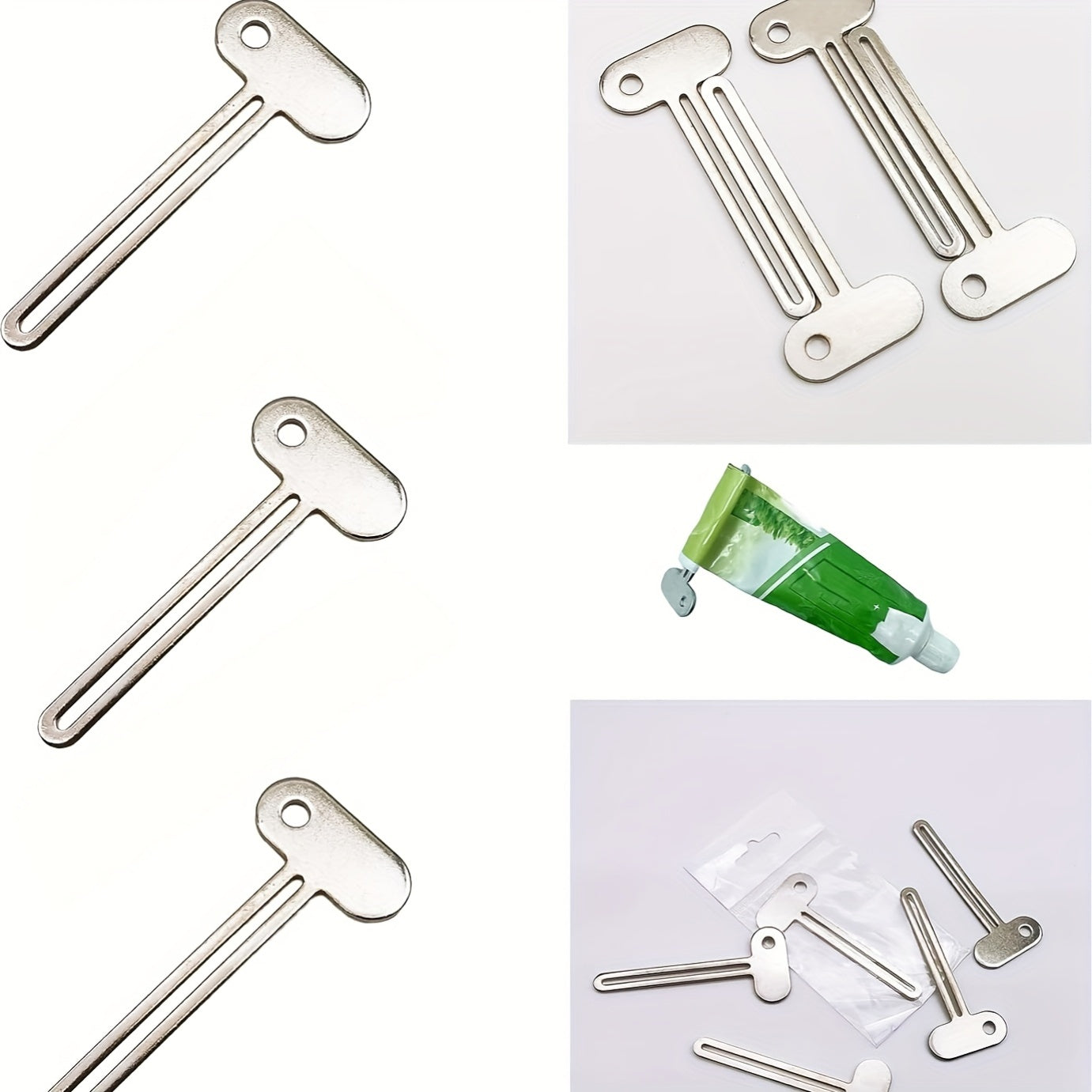 3pcs toothpaste squeezer manual bathroom toothpaste facial