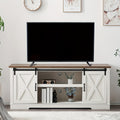66 farmhouse tv stand 75 tvs entertainment center sliding