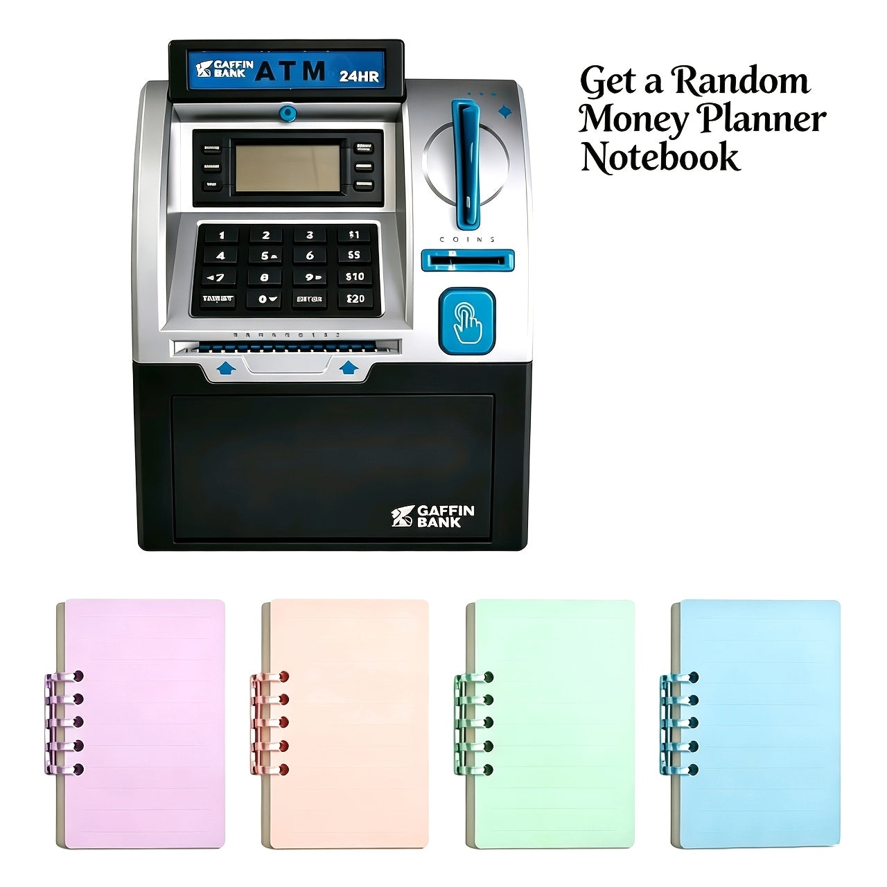 electronic   bank set debit card cash scanning function