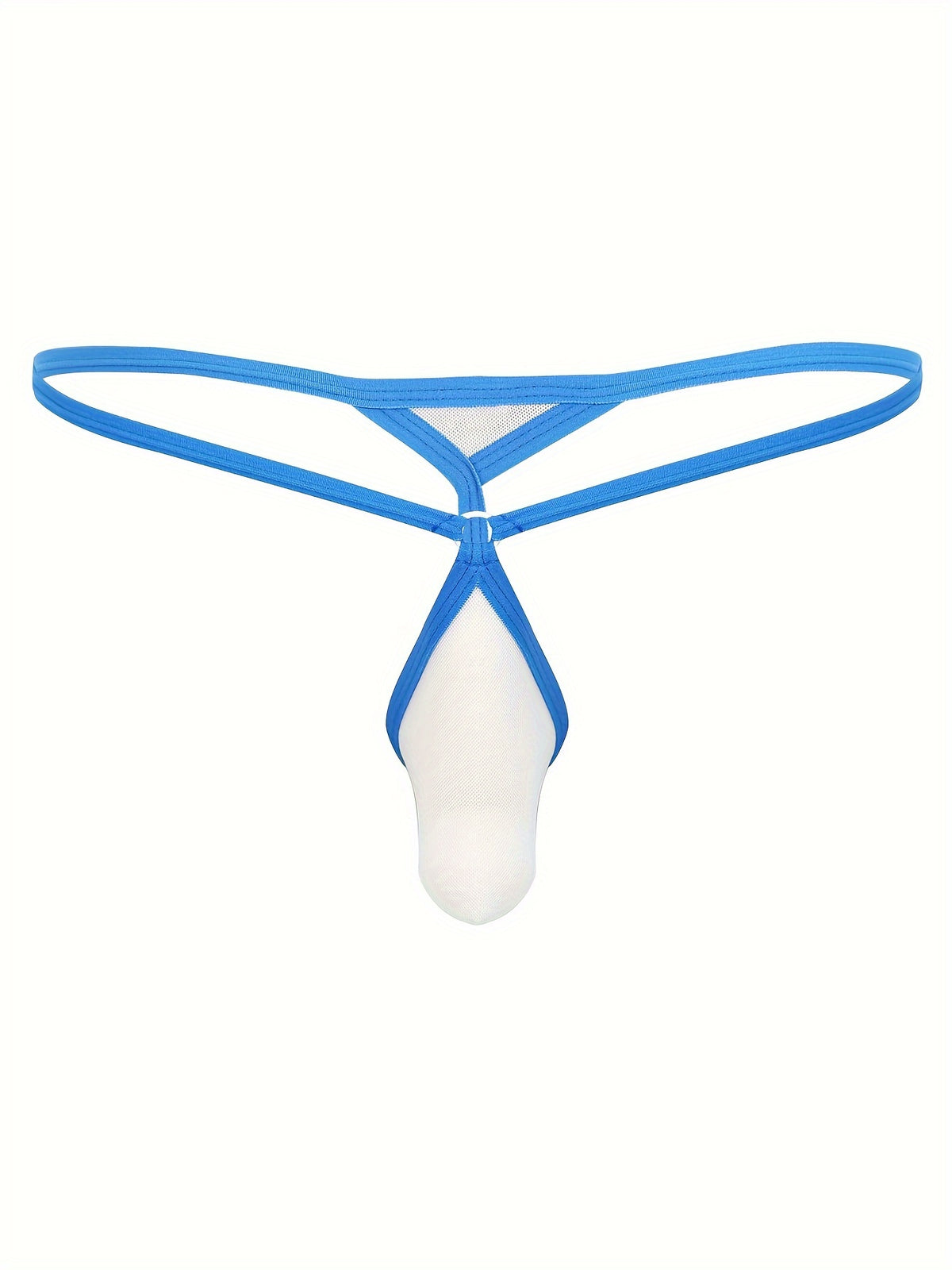 1pc   elastic mesh pouch   transparent mens