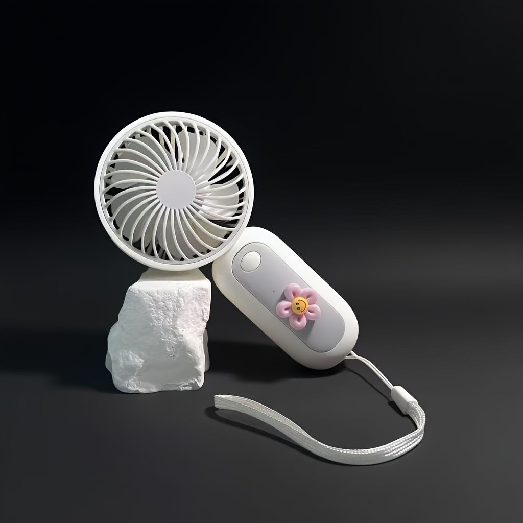handheld fan suitable women girls portable pocket fan