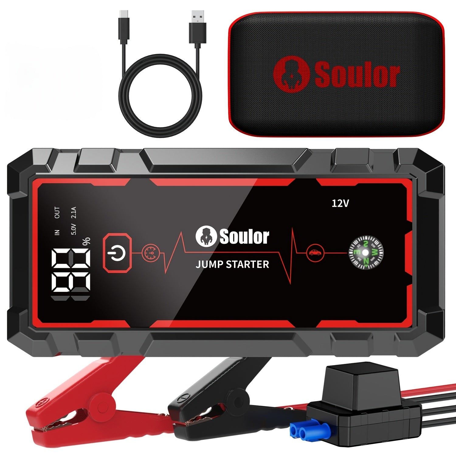 car jump starter 3000a 6000a portable starter power