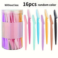 16pcs random color deluxe facial hair removal razor premium
