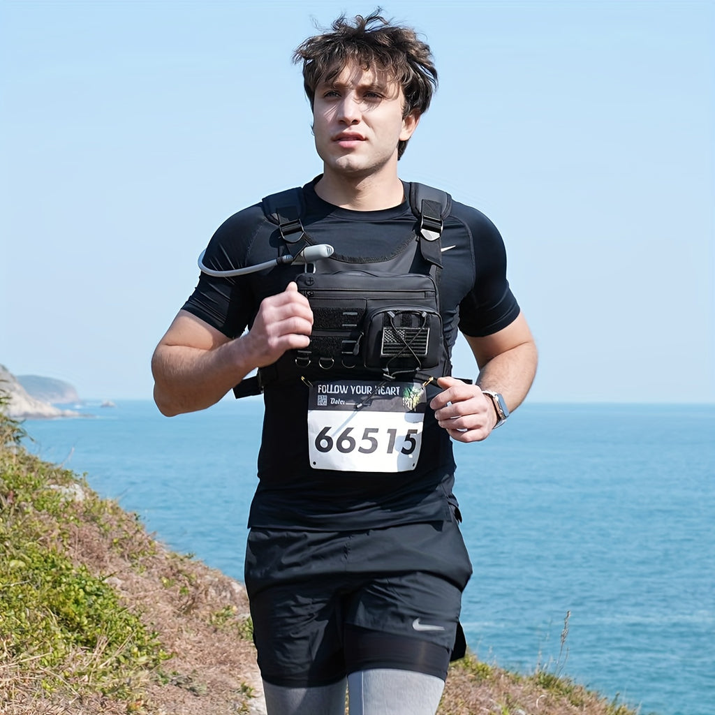 running vest 3l water bladder lightweight adjustable chest