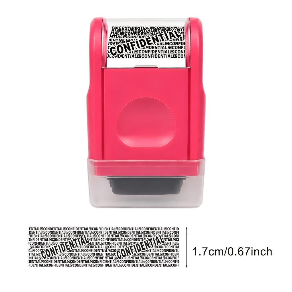 1pc   roller stamp confidential data defender