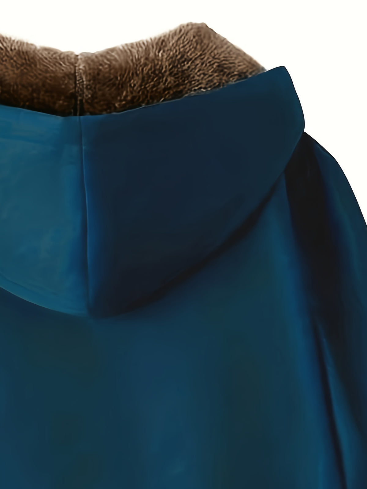 solid color thermal lined hooded jacket autumn