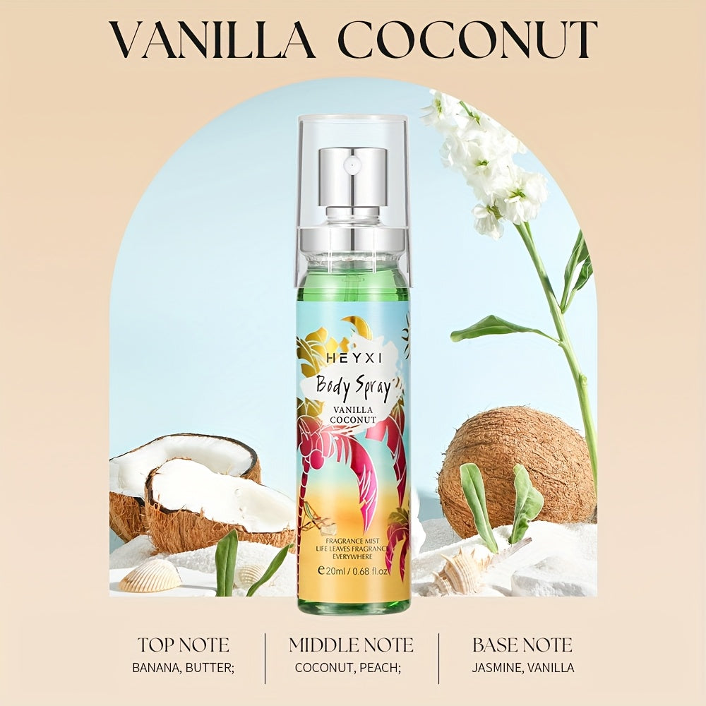 4 kinds scents body fragrance mist floral fragrance