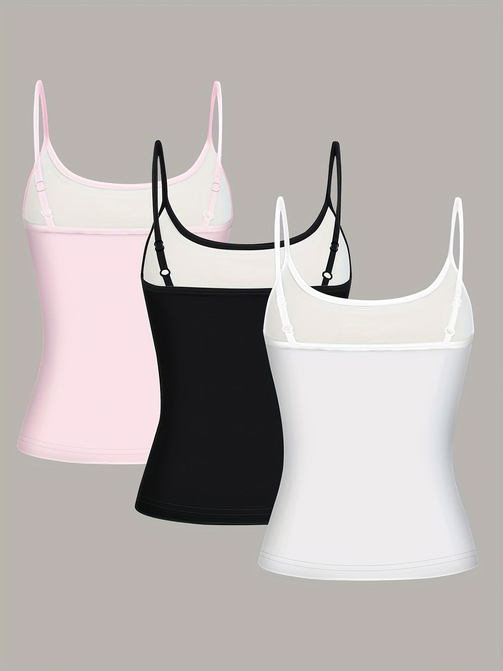 3pcs   womens vintage floral print camisole set