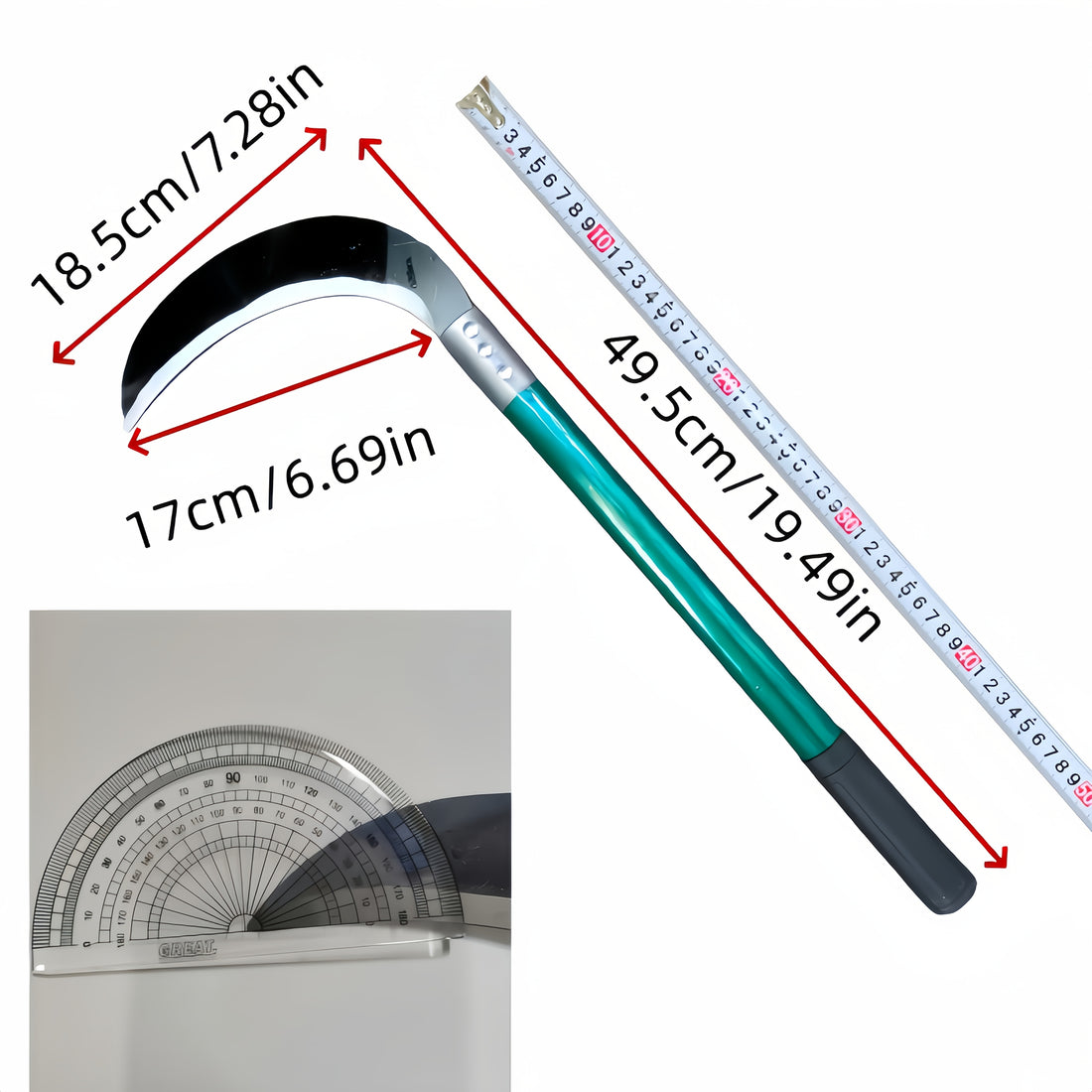 viral green pattern   sharp blade mowing balancing