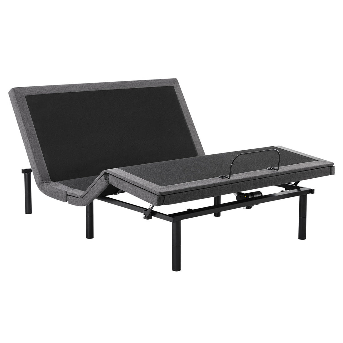 Adjustable Bed Frame, Electric Bed with Wireless Remote, Head and Foot Incline