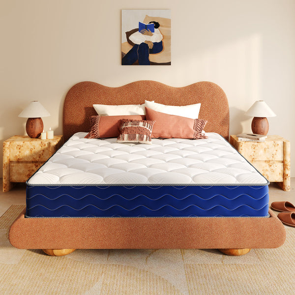 Alwyn Home Cool 8“ /10”/12”  Extra Firm Gel Memory Foam Pocket Spring Hybrid Mattress