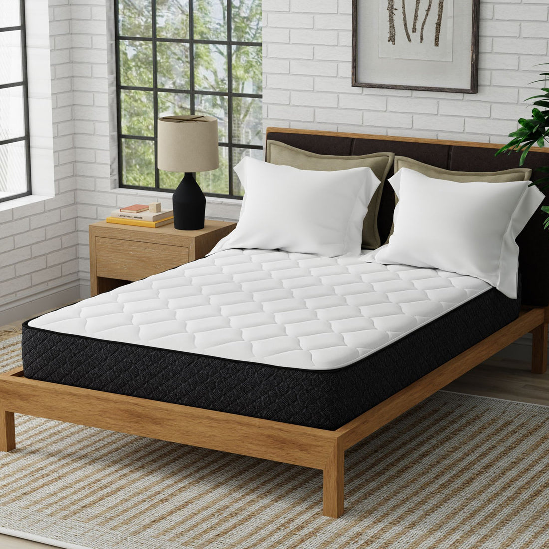 American Bedding 9" Medium Hybrid Mattress