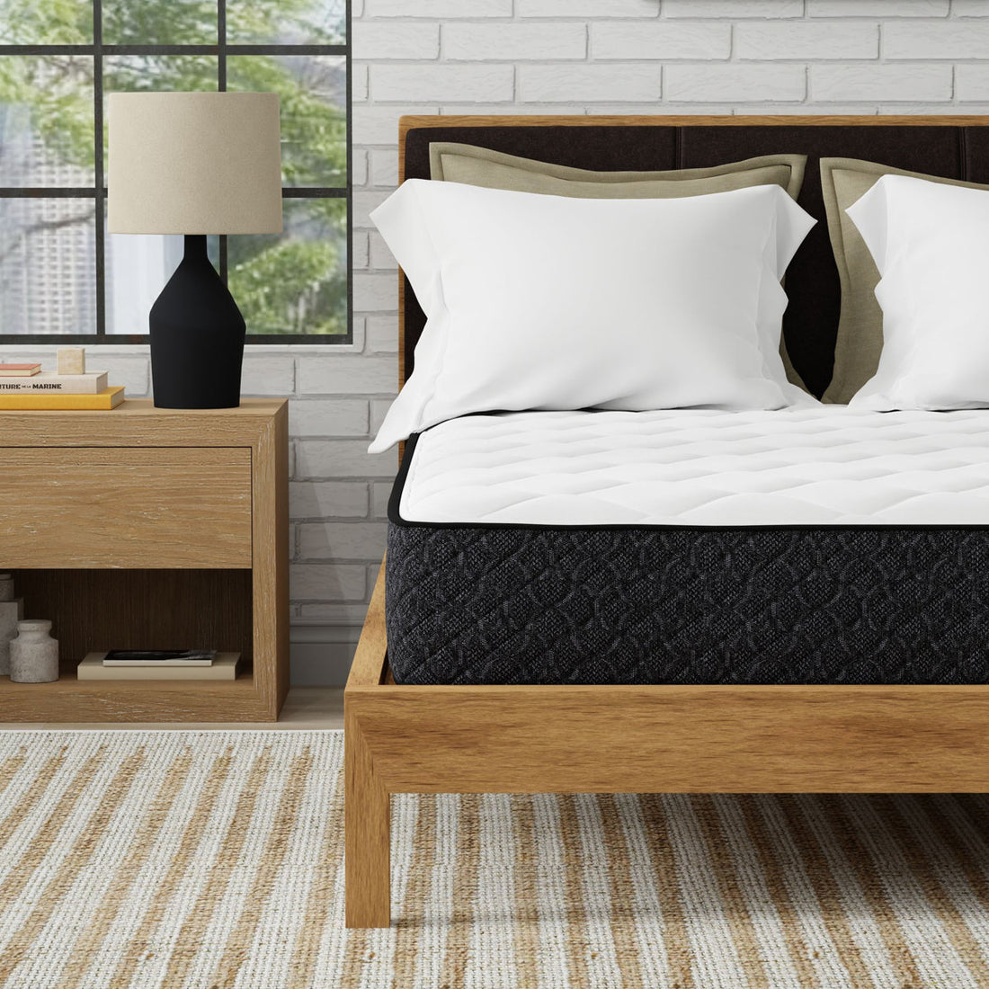American Bedding 9" Medium Hybrid Mattress