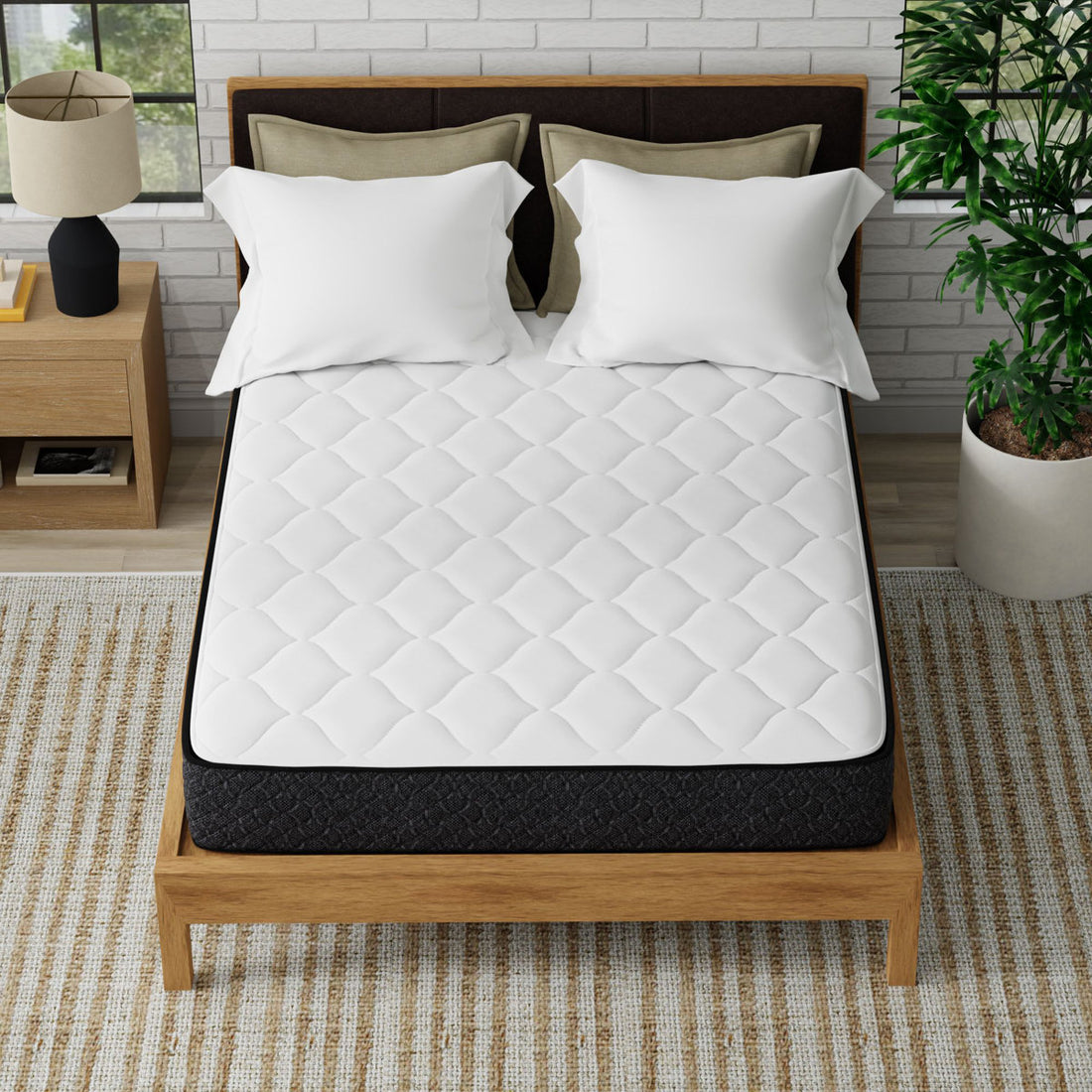 American Bedding 9" Medium Hybrid Mattress