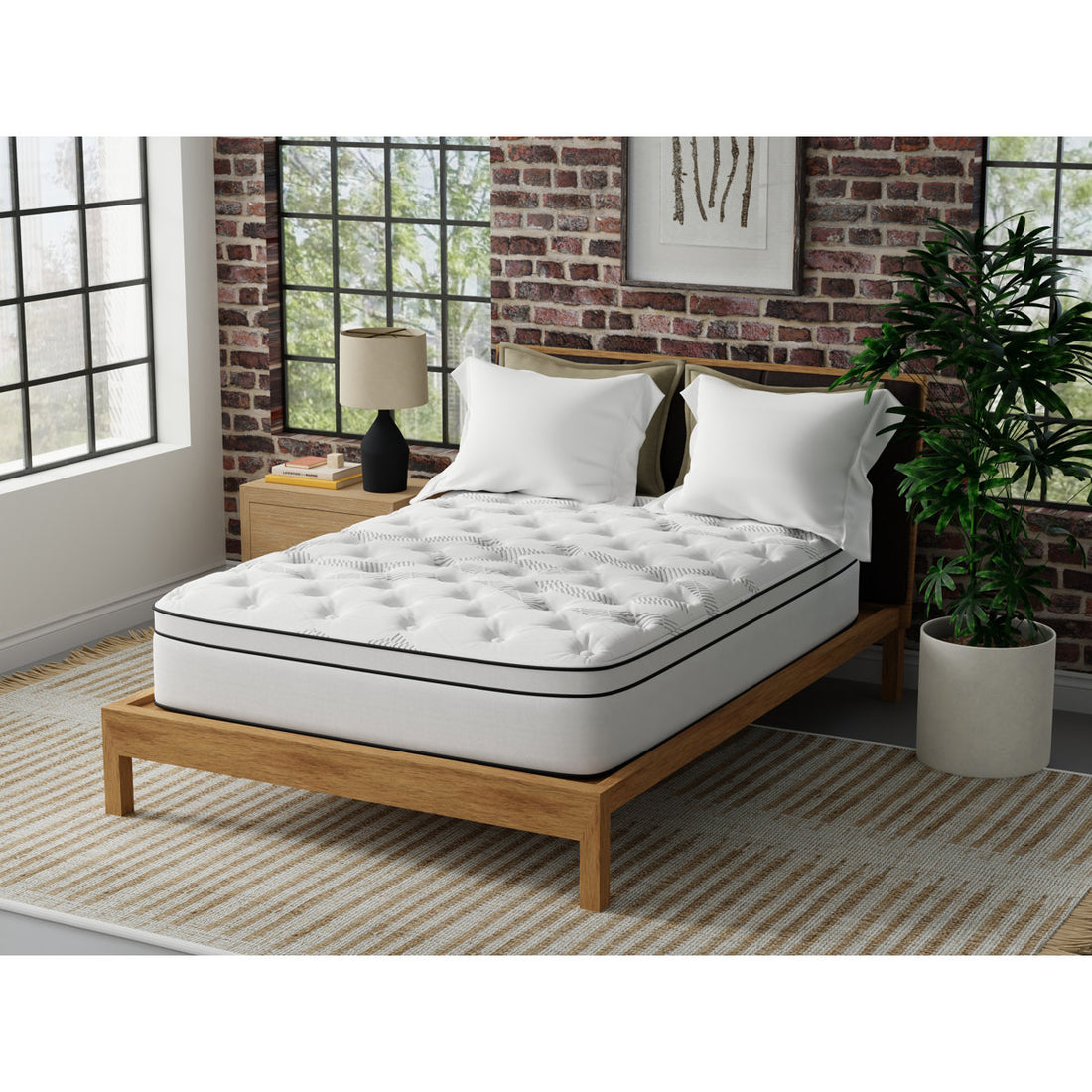 American Bedding SleepCool 14" Hybrid Plush Mattress