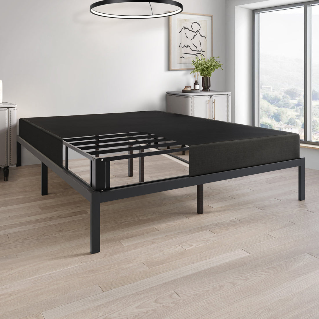 Aroon Metal Box Spring