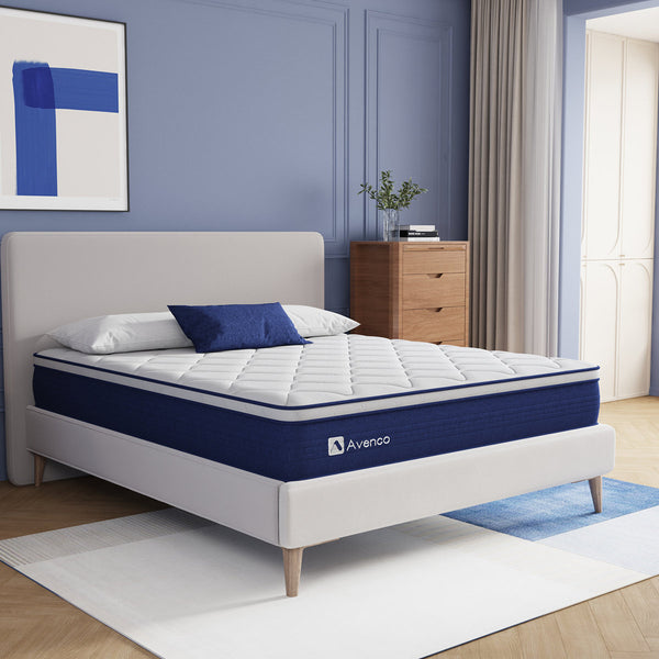 Avenco 12'' Medium Soft Memory Foam Hybrid Mattress