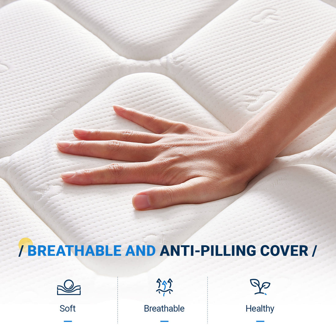Avenco 12'' Medium Soft Memory Foam Hybrid Mattress