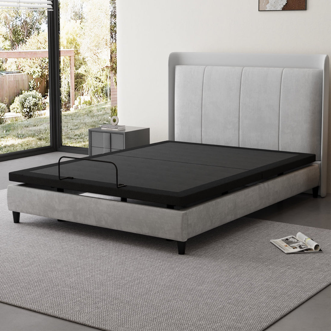 Bingaman 12" Adjustable Bed with Wireless Remote and Preset Positions