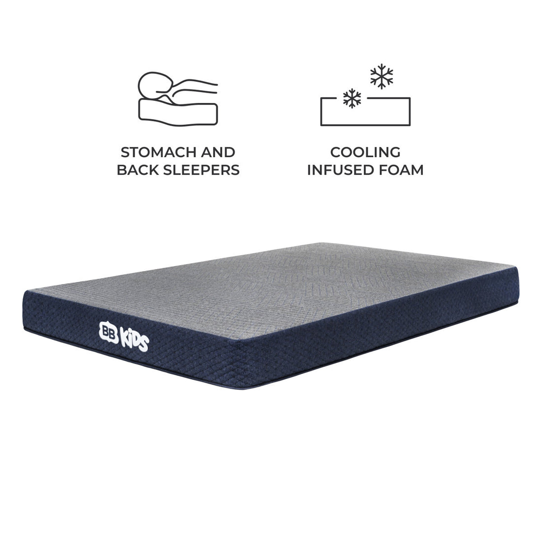 Brooklyn Bedding Kids Mattress with Stain Protection