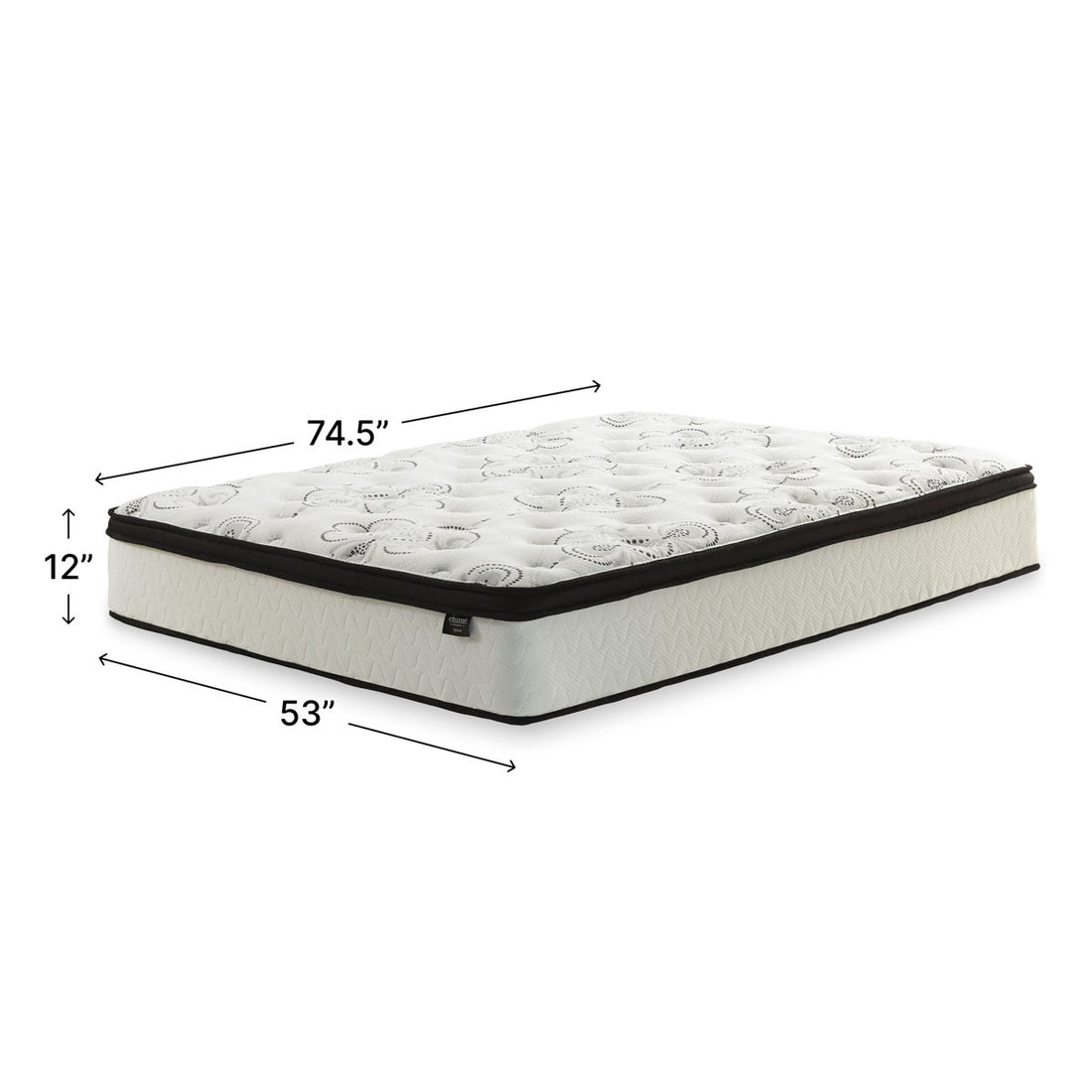 Chime 12" Ultra Plush Hybrid Mattress