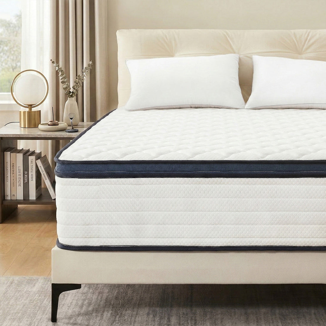 Cooling Gel Memory Foam Hybrid Mattress, OEKO-TEX® Certified, Mattress In A Box