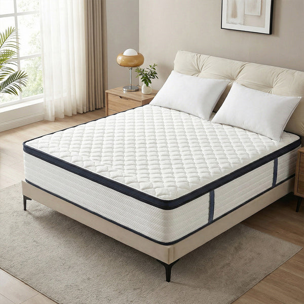 Cooling Gel Memory Foam Hybrid Mattress, OEKO-TEX® Certified, Mattress In A Box
