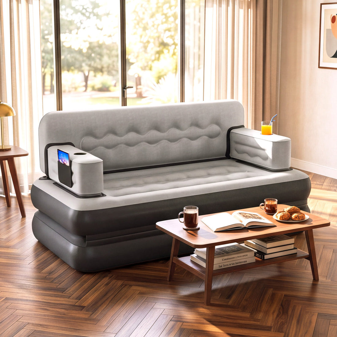 Edrosie Queen Air Sofa Bed Mattress with Pump