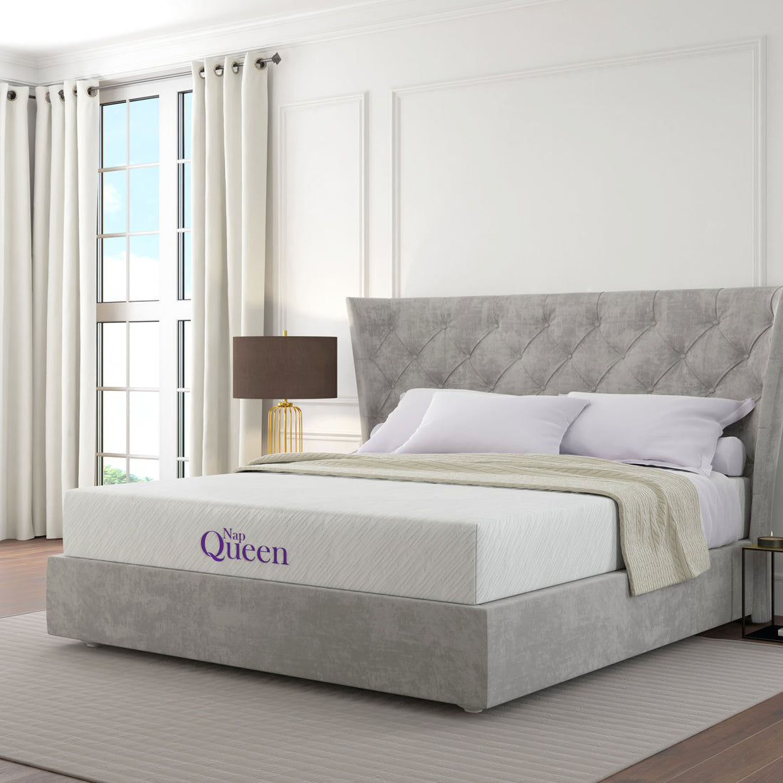 Elizabeth, Cooling Gel Infused Medium Firm Memory Foam Mattress