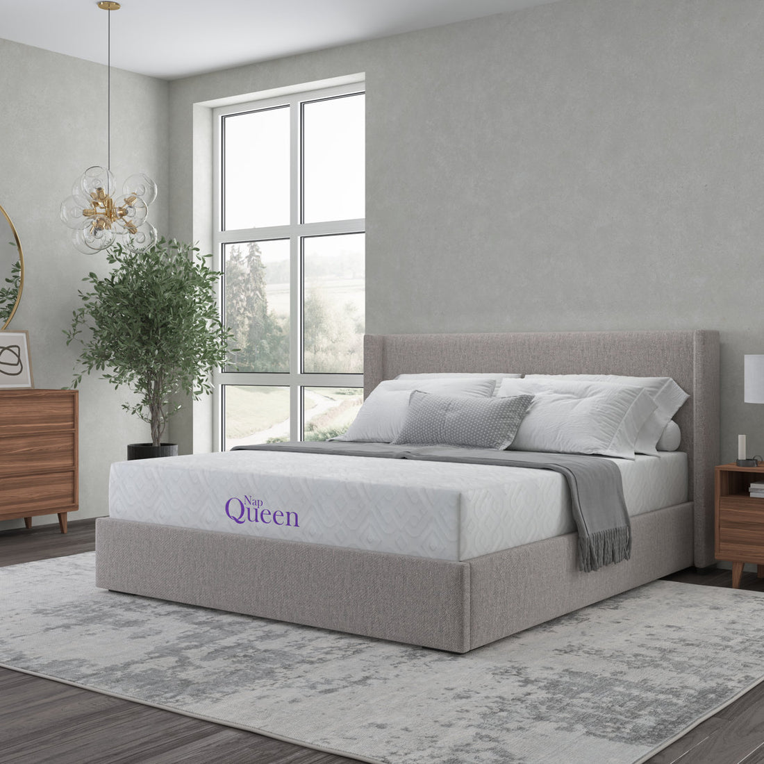 Elizabeth, Cooling Gel Infused Medium Firm Memory Foam Mattress