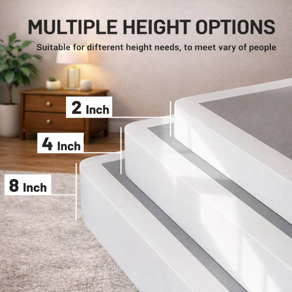 Fully Assembled Traditional Box Spring/Foundation For Mattress