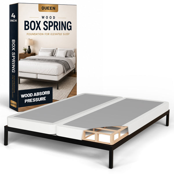 Fully Assembled Traditional Box Spring/Foundation For Mattress