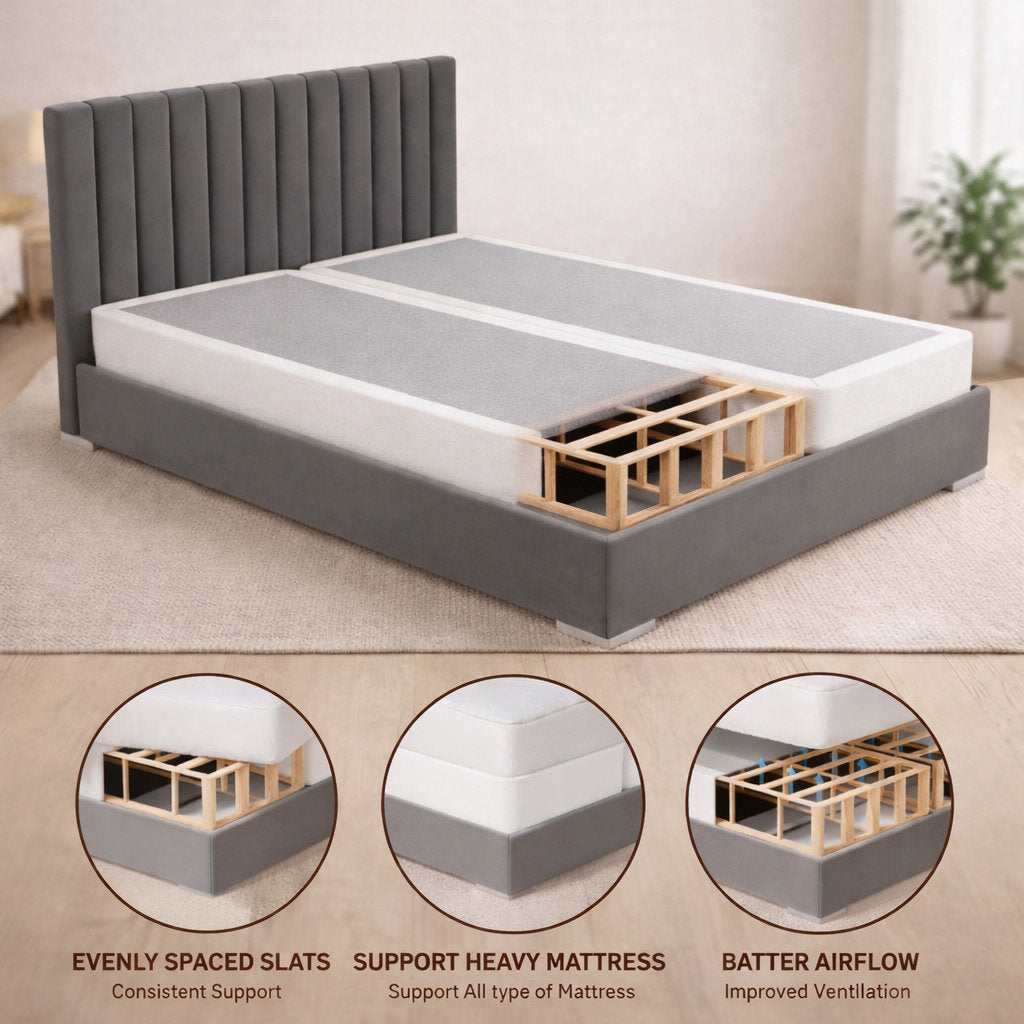 Fully Assembled Traditional Box Spring/Foundation For Mattress