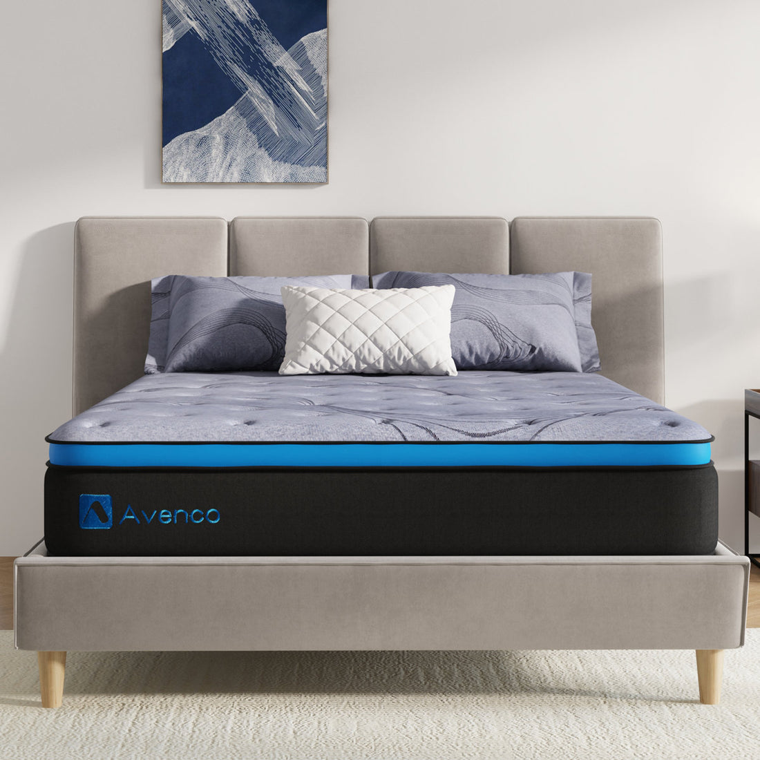 Home 10" Medium Cooling Gel Memory Foam Hybird Mattress