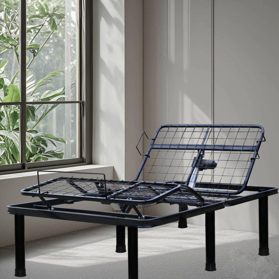 Ivers Twin-XL Zero Gravity Adjustable Bed with Remote
