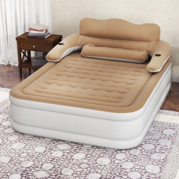 Ivy Bronx 18" Air Mattress With Headboard